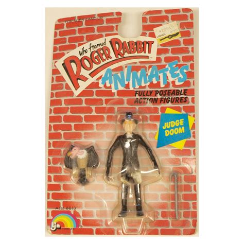 Figurine Roger Rabbit Judge Doom LJN Toys Animates