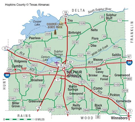 Map Of Northeast Texas Counties Printable Maps