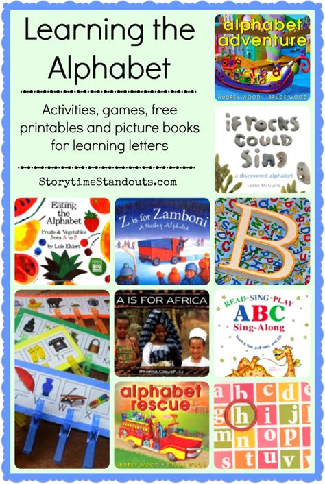 Throughout the book the writers use everyday words that correspond with. Ways to Help Children Learn the Alphabet and Letter Sounds