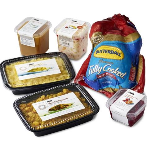 The meal also comes with a choice of three holiday side dishes such as brussels sprouts with chestnuts and dried cherries. Pre Cooked Thanksgiving Dinner Package : Jimmy Dean Turkey ...