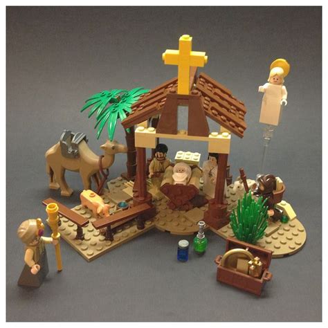 108 Best Lego Nativity Images On Pinterest Nativity Sets