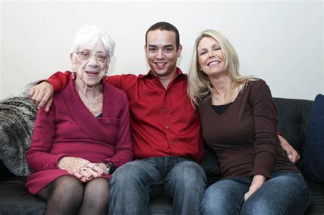 Toyboy Gets His 91 Year Old Lover To Meet His Mum Daily Star