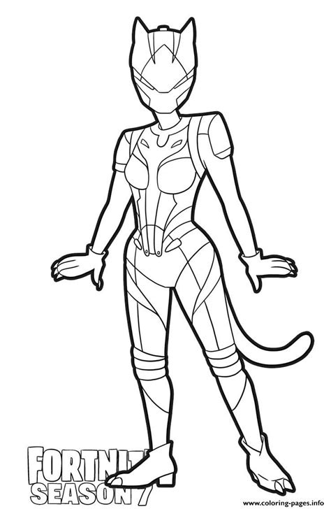 lynx max tier skin  fortnite coloring pages printable