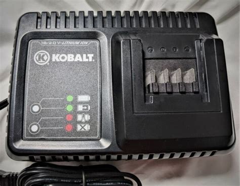 Kobalt 18v K18 Lc25a Lithium Ion Battery Charger 120v For Sale Online