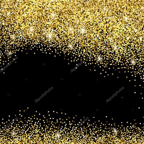 Gold Glitter Vector Background