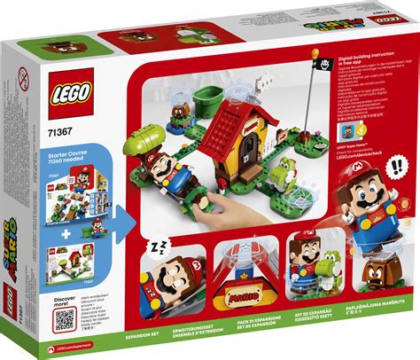 Buy Lego Super Mario Marios House And Yoshi Expansion Set 71367 From