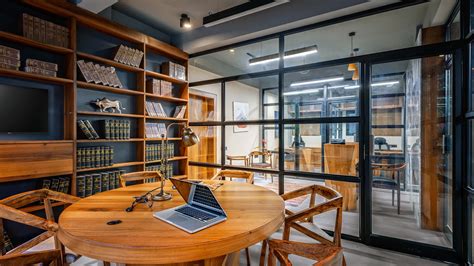 Architecture And Interior Design Inside A Modern Law Office In Pune