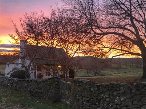 Sunrise This Morning At My Little Farm Cottage Pics