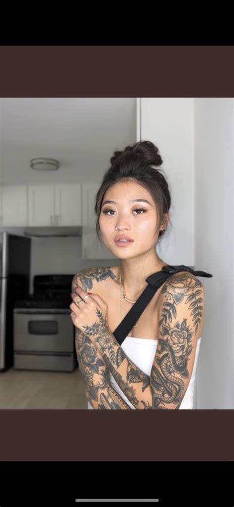 Tattoed Asian Girl Star One