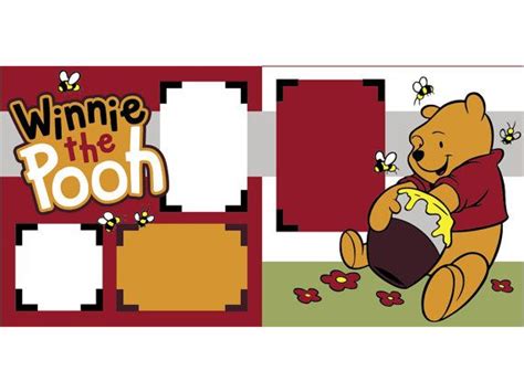 Winnie The Pooh Disney Scrapbook Pages Disney Scrapbooking Layouts