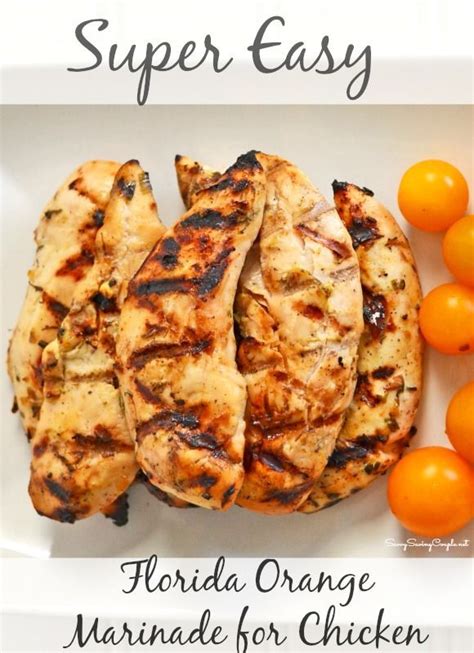 Add the marmalade, juices, honey, orange and lemon zest, salt, pepper and. Game Day Grilling: Florida Orange Juice Chicken Marinade # ...