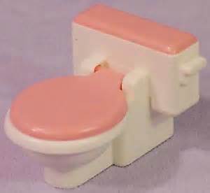 This Old Toy S FP Doll House Bathroom Furniture Identification List