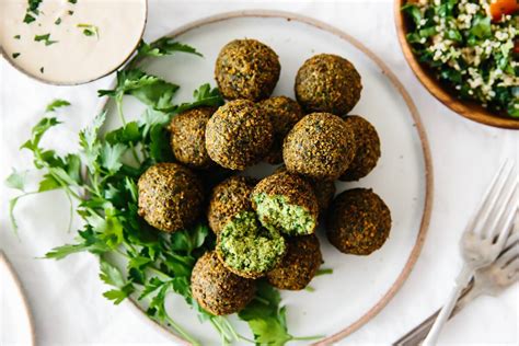 Use a skimmer to check the color of the falafel and make sure they don't over cook. Most Delicious Falafel Recipe (Fried or Baked ...