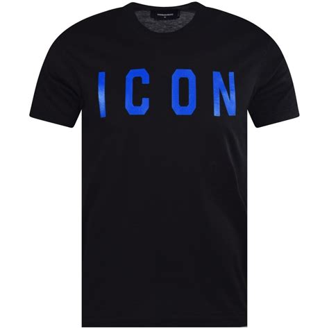 Dsquared2 Blackblue Icon T Shirt Men From Brother2brother Uk