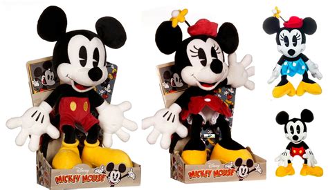 Mickey Mouse Minnie Mouse Plush 90th Anniversary Limited Edition Disney