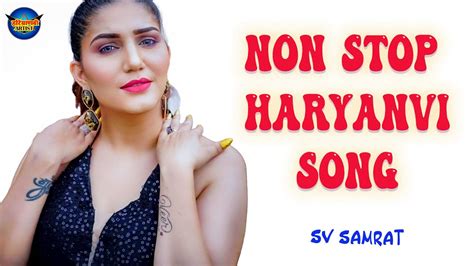 New Haryanvi Song Sapna Chaudhary Sv Samrat Haryanvi Song Haryanvi 2022 Youtube