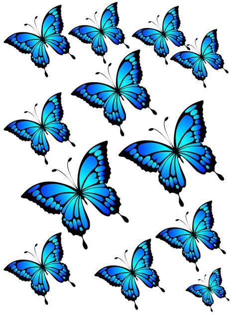 Digital Art And Design Of Blue Butterfly Digital Art By Pijush Saha