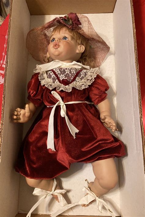 Kisses 24in Fayzah Spanos Vinyl Precious Heirloom Doll 1994 Doty Winner