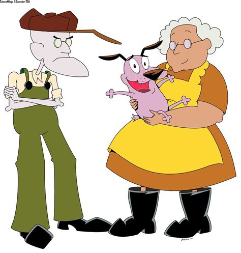 Courage The Cowardly Dog Courage Dogs Art