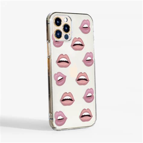 Nude Lips Slimline Phone Case Dessi Designs Dessi Designs
