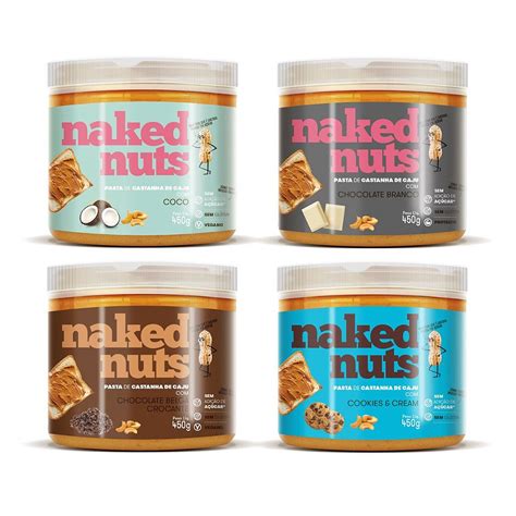 Kit Pastas De Castanha De Caju G Naked Nuts Life Style Os Melhores Suplementos