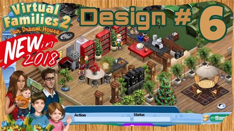 Virtual Families 2 House Design 6 Youtube