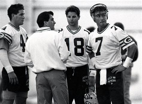 One Of The First Photos Of Brett Favre With The Packers That S Him