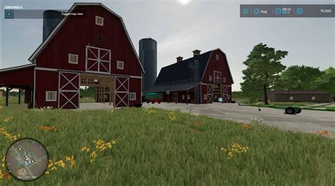 Traditional Farm Barn Hay Silo V10 Fs22 Mod Download