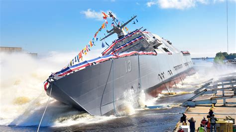 littoral combat ship launched at marinette marine