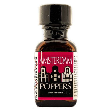 Amsterdam Poppers 24ml | Cyprus Adult Online Shopping.