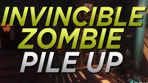 Black Ops 3 Zombie Glitches Invincibility Zombie Pile Up On Shadows Of Evil Youtube