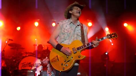 Ted Nugent Opening Show With My Gibson Byrdland Part 2 Youtube