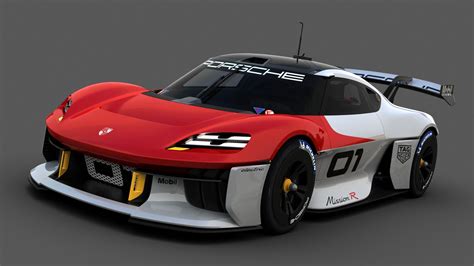 Artstation Porsche Mission R Concept 2021