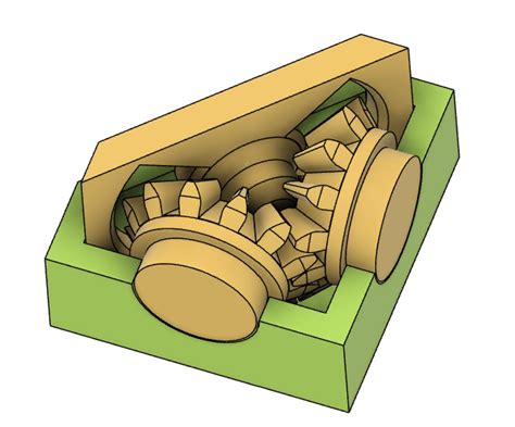 Bevel Gear Box By Paul Mullen Download Free Stl Model