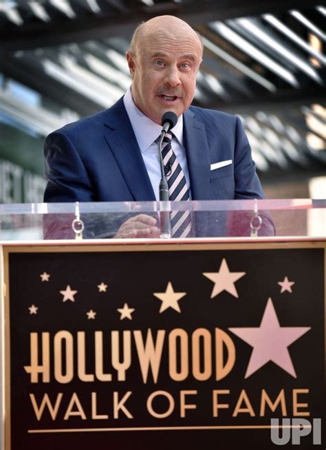 Photo Dr Phil Is Honored With Star On Hollywood Walk Of Fame