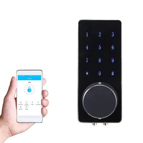 Electronic Bluetooth Smartcode Digital Door Lock Keyless Touch Password