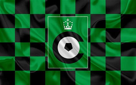 Cercle Brugge Ksv Logo Creative Art Green Black Checkered Flag