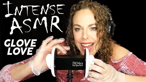 intense asmr 3dio triggers scratching ear cupping ear cleaning glove sounds youtube