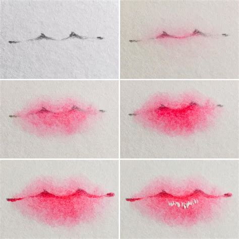 How I Draw Lips By Naschan99 On Lips Drawing Anime Lips Art