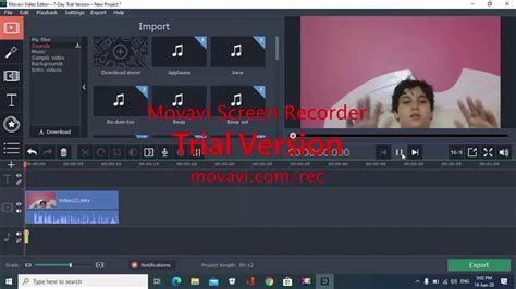 How To Download Movavi Video Editor And Tutorial Youtube