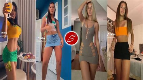 Best Tiktok Sexy Dance Contest Hot Women In Mini Skirts Skirts Micro Skirts
