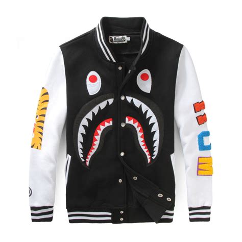 Walmart.com has been visited by 1m+ users in the past month 2015-Jacket-Bape-Shark-Jackets-and-Coats-Winter-Fleece ...