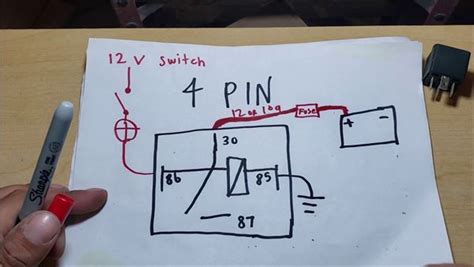 4 Pin Automotive Relay Diagram