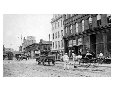 Broad Street Newark Nj 1915 C — Old Nyc Photos