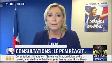 In the 2015 regional elections more young voters turned. Marine Le Pen: "On vote des lois qui ne sont pas acceptées ...