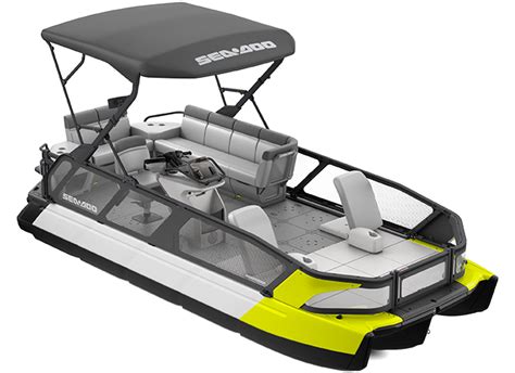 New 2022 Sea Doo Pontoon Boat Models For Fun And Sport