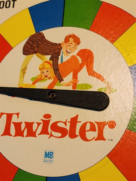 Original 1966 Twister Board Game Milton Bradley Complete Vintage