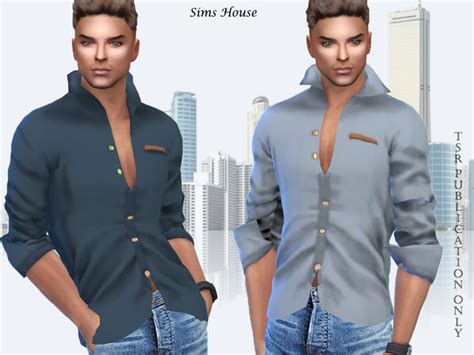 Madame Sims 4 Camisas Sims 4 Sims 4 Men Clothing Sims 4 Male Clothes