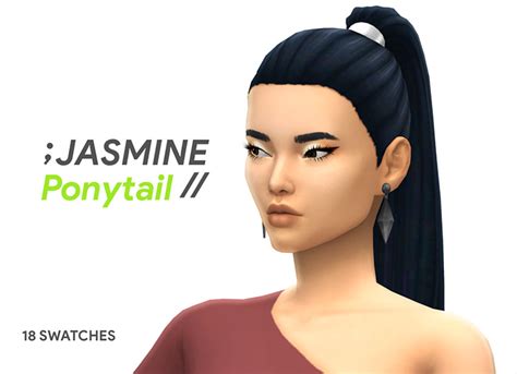 Best Ponytail Cc Hair For The Sims 4 All Free Fandomspot Anentertainment
