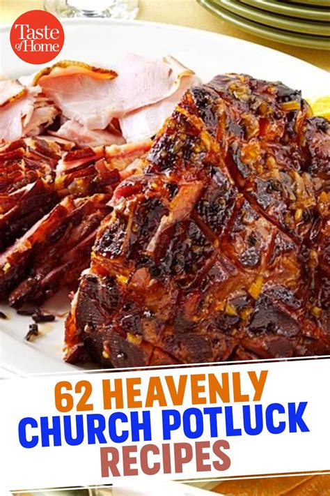 62 Heavenly Church Potluck Recipes Potluck Recipes Church Potluck